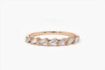 925 Silver Baguette Diamond Ring - Image 7