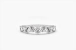 925 Silver Baguette CZ Diamond Ring - Image 5