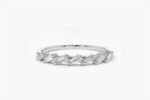 925 Silver Baguette Diamond Ring - Image 6