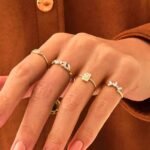 925 Silver Baguette Cut Diamond Cluster Ring - Image 4