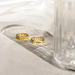 925 Silver Bar Name Ring with Curb Link - Image 3