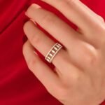 925 Silver Bold Eternity Wedding Band Ring - Image 2