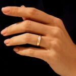 925 Silver Bold Marquise Band Ring - Image 3