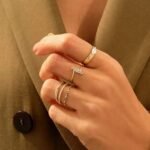 925 Silver Bold Marquise Band Ring - Image 5