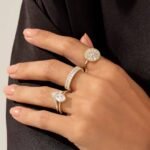 925 Silver Chevron Wedding Ring - Image 2