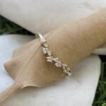 925 Silver Curved Wedding Ring - Image 5