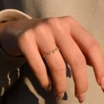 925 Silver Curved Wishbone Wedding Ring
