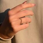 925 Silver Curved Wishbone Wedding Ring - Image 2