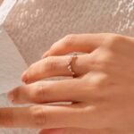 925 Silver Curved Wishbone Wedding Ring - Image 3