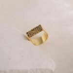 925 Silver Custom Bold Name Ring - Image 6