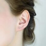 925 Silver Dainty Name Earrings