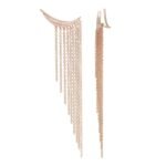 925 Silver Dangling Chain Crawlers