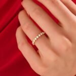 925 Silver Diamond Bold Solo Band Ring