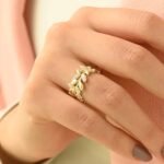 925 Silver Diamond Bold Vine Ring - Image 3