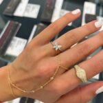 925 Silver Diamond Butterfly Ring - Image 2