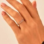 925 Silver Diamond Celtic Wedding Ring - Image 3