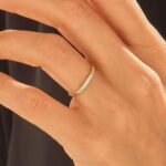 925 Silver Diamond Chain Pave Band Ring - Image 5