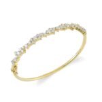 925 Silver Diamond Cocktail Bangle