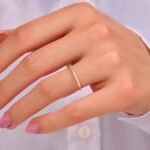 925 Silver Diamond Full Eternity Band Ring