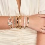 925 SilverDiamond Hinge Bangle - Image 2