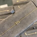 925 Silver Diamond Initial Bracelet - Image 3