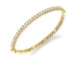 925 Silver Tennis Diamond Bangle
