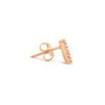 925 Silver Diamond Initial Letter Stud - Image 4