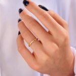 925 Silver Diamond Link Ring - Image 3