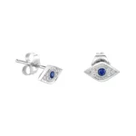 925 Silver Evil Eye Stud - Image 3