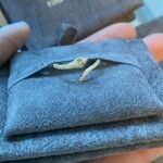 925 Silver Diamond Pave Snake Ring - Image 6