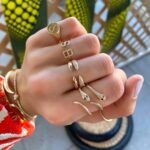 925 Silver Diamond Pave Snake Ring - Image 5