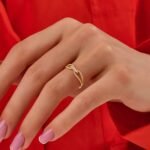 925 Silver Diamond Rope Ring