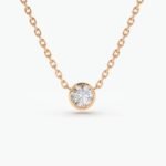 925 Silver Diamond Solitaire Necklace - Image 2