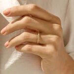 925 Silver Diamond Triangle Band Ring - Image 4