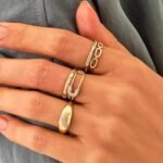 925 Silver Diamond Twisted Pave Eternity Ring - Image 2