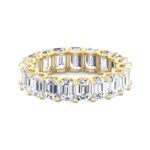 925 Silver Diamond Eternity Band