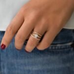 925 Silver 1CT Emerald Cut Diamond Engagement Ring - Image 5