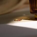 925 Silver Empire Baguette Cut Garnet Ring - Image 2