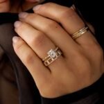 925 Silver 2Ct Ascher Cut Diamond Engagement Ring - Image 4