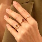 925 Silver Garnet Oval Solitaire Ring - Image 3