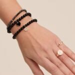 925 Silver Diamond Horseshoe Ring - Image 3