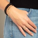 925 Silver Diamond Open Icon Band Ring - Image 3