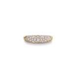 925 Silver Diamond Small Puffy Ring - Image 3