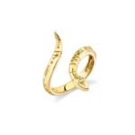 925 Silver Diamond Snake Ring