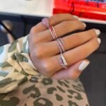 925 Silver Graduated Wrap Gemstone Claw Ring - Image 4