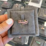 925 Silver Graduated Wrap Gemstone Claw Ring - Image 5