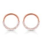 925 Silver Half Dome Earrings - Image 3