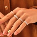 925 Silver Half Eternity Marriage Ring - Image 4