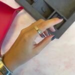 925 Silver Half Solid Half Diamond Stackable Band (Set of 3) - Image 4