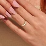 925 Silver Half Square Stacking Ring - Image 2